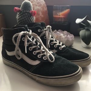 Black Hightop Vans!
